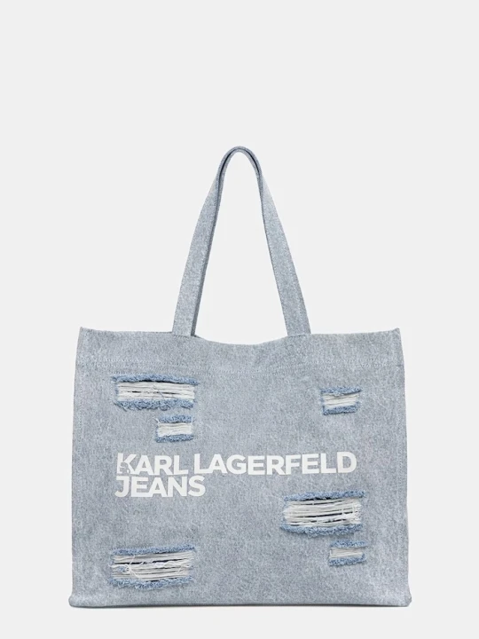 Zdjęcie produktu Karl Lagerfeld Jeans torebka jeansowa niebieski