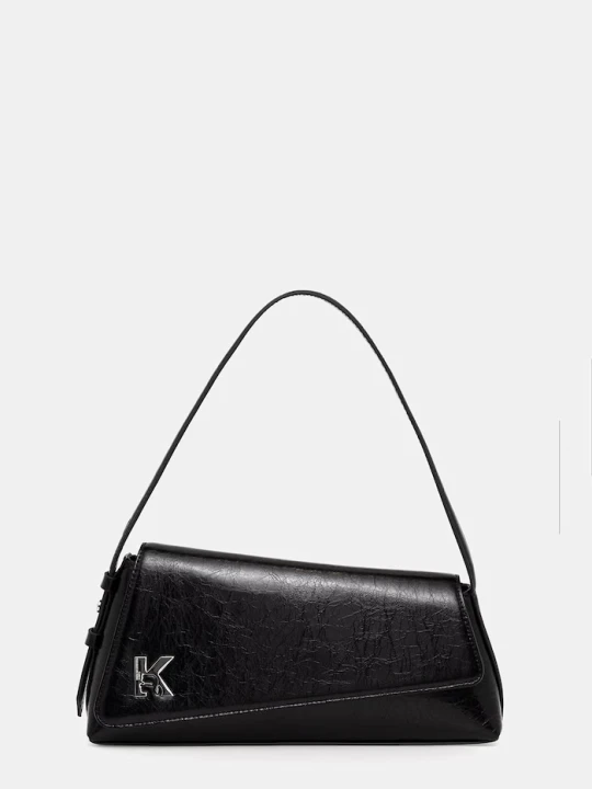 Zdjęcie produktu Karl Lagerfeld Jeans torebka bagietka damska skórzana czarny