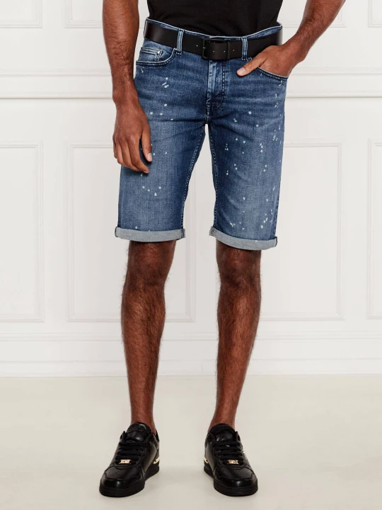 Zdjęcie produktu Karl Lagerfeld Jeansowe szorty | Regular Fit niebieski