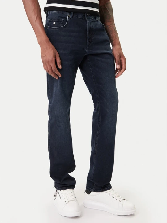 Zdjęcie produktu KARL LAGERFELD Jeansy 265501 500844 Granatowy Slim Fit