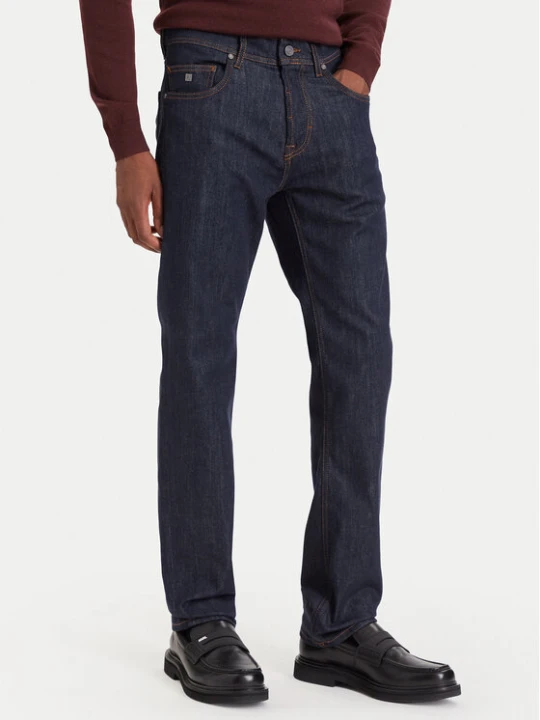 Zdjęcie produktu KARL LAGERFELD Jeansy 265501 564882 Granatowy Regular Fit