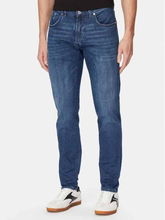 Zdjęcie produktu KARL LAGERFELD Jeansy 265506-562843 Niebieski Tapered Fit