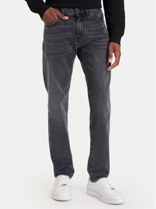 Zdjęcie produktu KARL LAGERFELD Jeansy 265506 564859 Szary ciemny Regular Fit