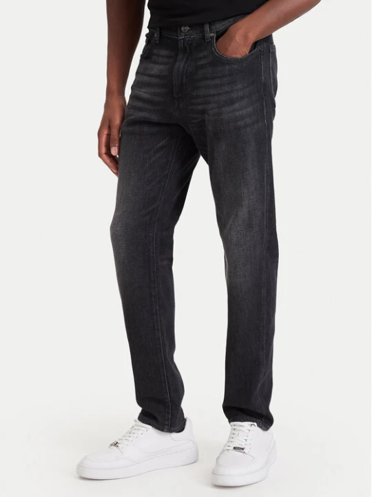 Zdjęcie produktu KARL LAGERFELD Jeansy 265512 564889 Czarny Tapered Fit