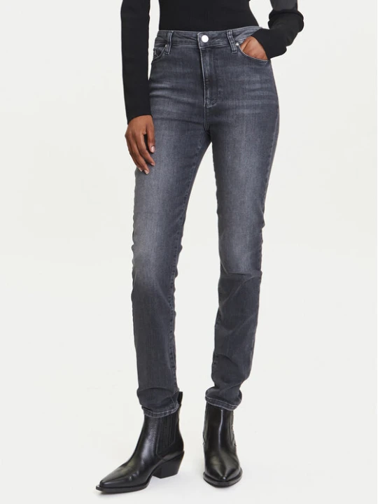 Zdjęcie produktu KARL LAGERFELD Jeansy A3W10016 Szary Skinny Fit