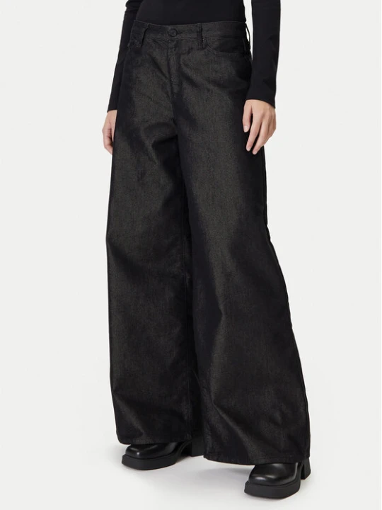 Zdjęcie produktu KARL LAGERFELD Jeansy A4W10097 Czarny Wide Leg