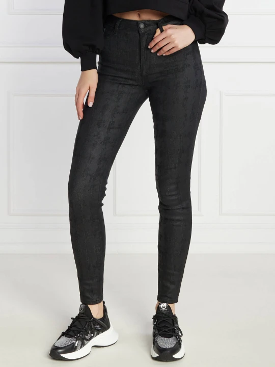 Zdjęcie produktu Karl Lagerfeld Jeansy aop | Skinny fit | denim czarny