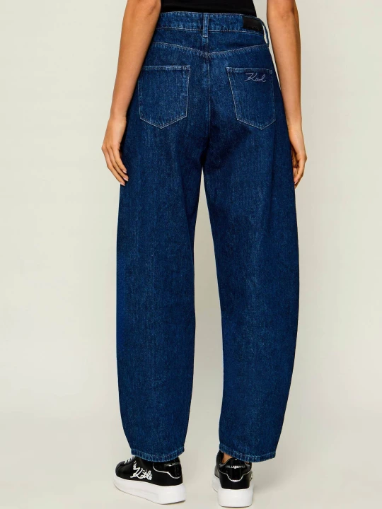 Zdjęcie produktu Karl Lagerfeld Jeansy D31 | Boyfriend fit granatowy