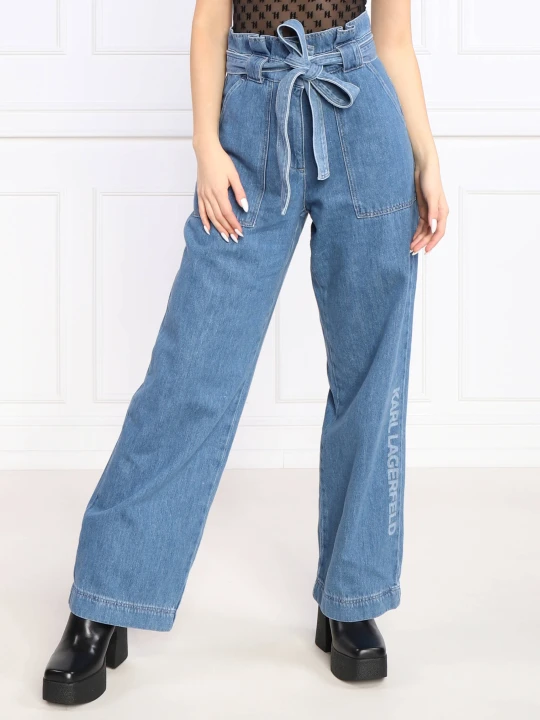 Zdjęcie produktu Karl Lagerfeld Jeansy | Loose fit niebieski