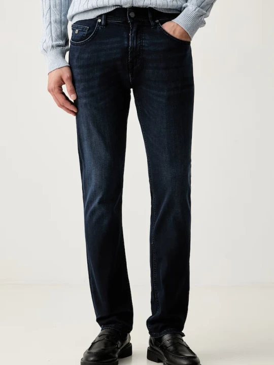 Zdjęcie produktu Karl Lagerfeld jeansy regular męskie granatowy