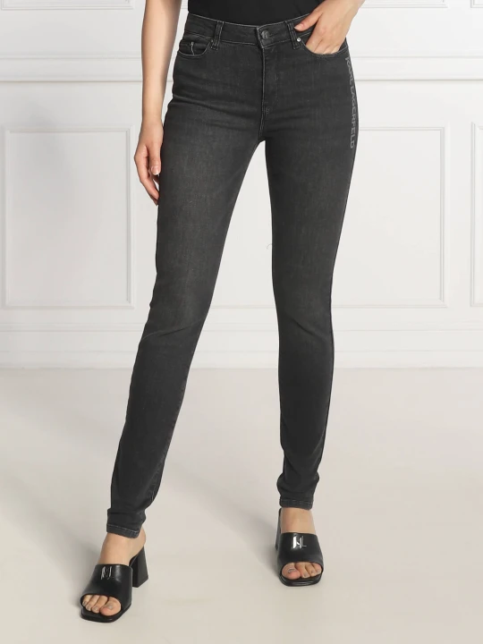 Zdjęcie produktu Karl Lagerfeld Jeansy | Skinny fit czarny