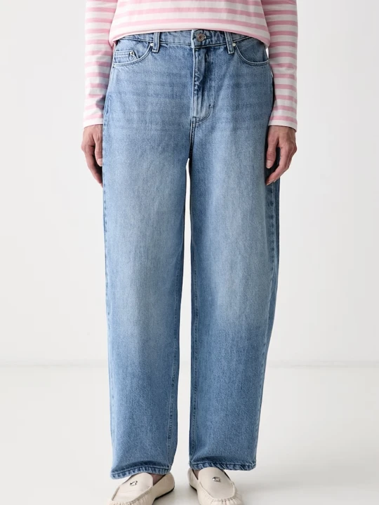 Zdjęcie produktu Karl Lagerfeld jeansy slouchy damskie niebieski