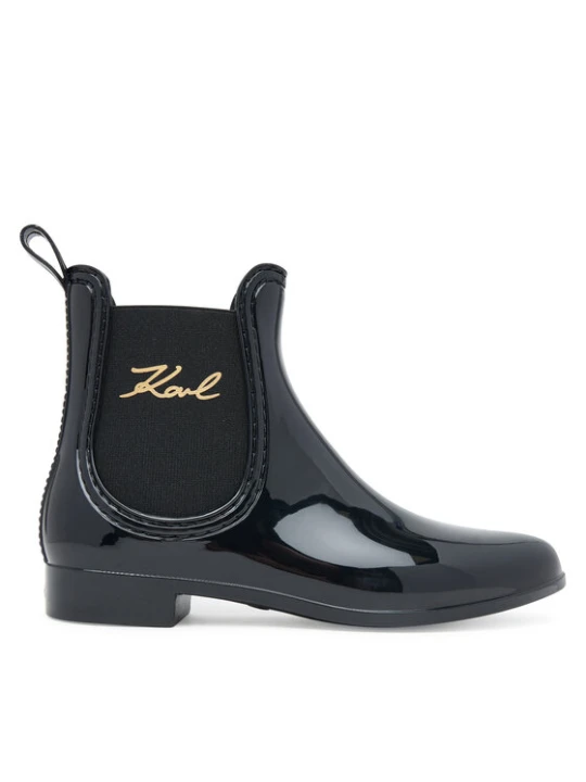 Zdjęcie produktu KARL LAGERFELD Kalosze Kalosh II KL94775 Czarny
