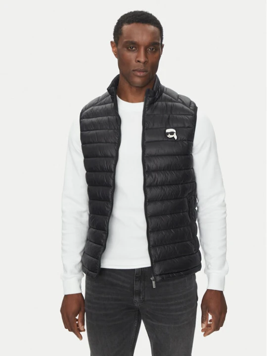 Zdjęcie produktu KARL LAGERFELD Kamizelka 505711 500590 Czarny Regular Fit