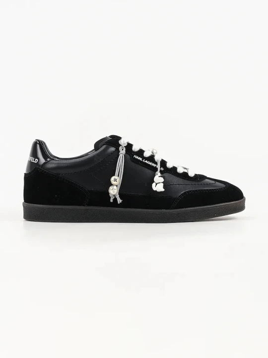 Zdjęcie produktu Karl Lagerfeld Kandidate sneakersy damskie skórzane czarny