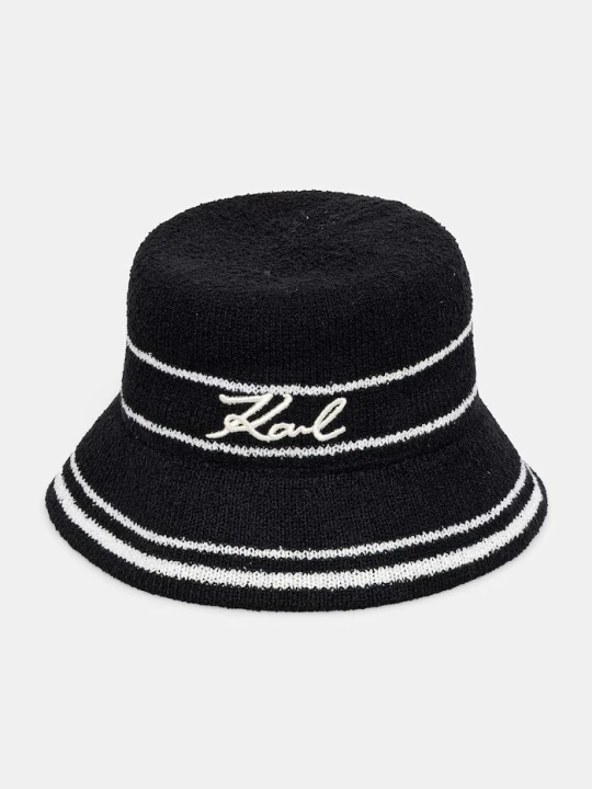 Zdjęcie produktu Karl Lagerfeld kapelusz damski K/SIGNATURE czarny