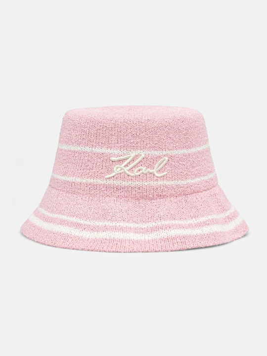 Zdjęcie produktu Karl Lagerfeld kapelusz damski K/SIGNATURE różowy