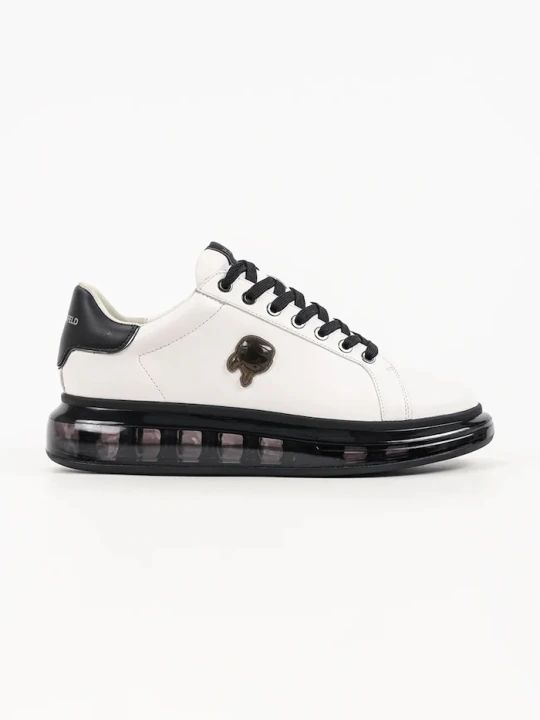 Zdjęcie produktu Karl Lagerfeld Kapri sneakersy męskie skórzane biały