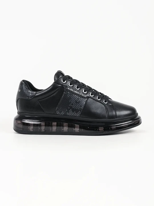 Zdjęcie produktu Karl Lagerfeld Kapri sneakersy męskie skórzane czarny