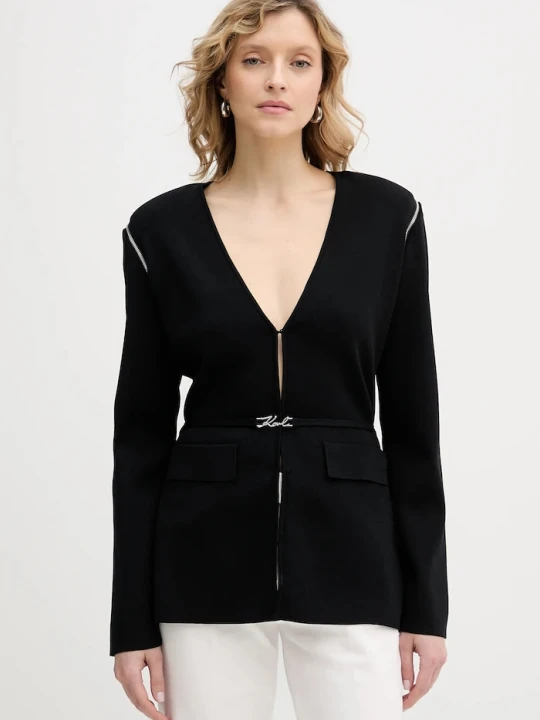 Zdjęcie produktu Karl Lagerfeld kardigan czarny