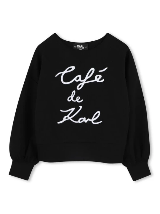 Zdjęcie produktu Karl Lagerfeld Kids Bluza Z30473 S Czarny Regular Fit