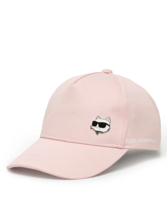 Zdjęcie produktu Karl Lagerfeld Kids Czapka z daszkiem Z31196 M Różowy jasny