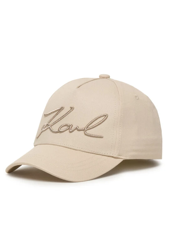 Zdjęcie produktu Karl Lagerfeld Kids Czapka z daszkiem Z31197 S Beżowy