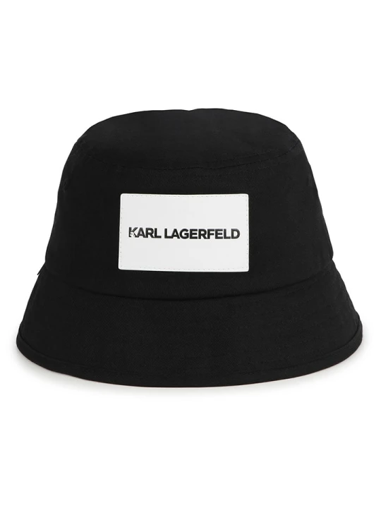 Zdjęcie produktu Karl Lagerfeld Kids Kapelusz w kolorze czarno-białym rozmiar: 56 cm