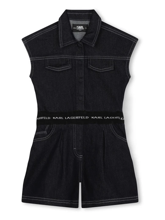 Zdjęcie produktu Karl Lagerfeld Kids Kombinezon w kolorze czarnym rozmiar: 176