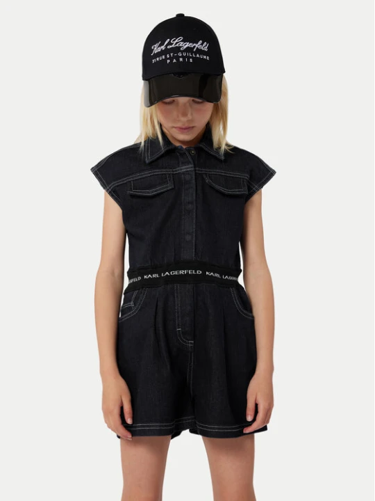 Zdjęcie produktu Karl Lagerfeld Kids Kombinezon Z30101 D Granatowy Regular Fit