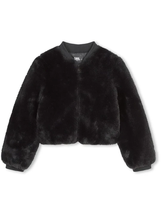 Zdjęcie produktu Karl Lagerfeld Kids Kurtka w kolorze czarnym rozmiar: 176