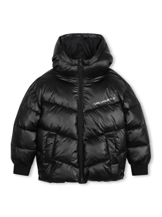 Zdjęcie produktu Karl Lagerfeld Kids Kurtka zimowa Z31354 D Czarny Regular Fit