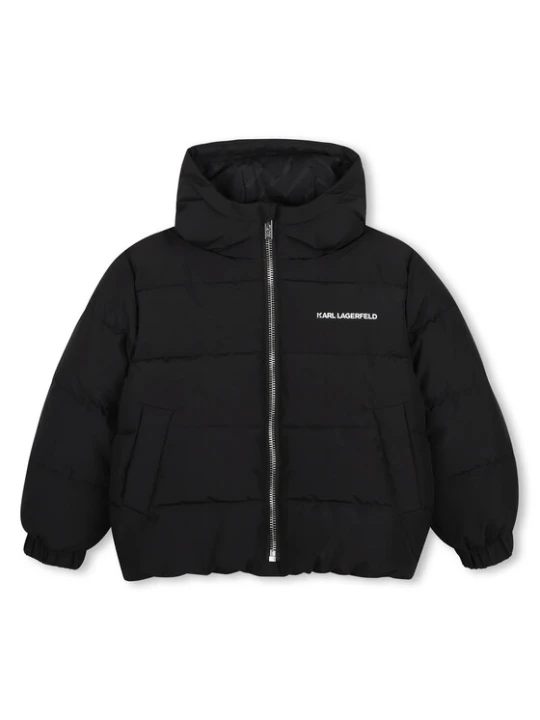 Zdjęcie produktu Karl Lagerfeld Kids Kurtka zimowa Z31393 S Czarny Regular Fit