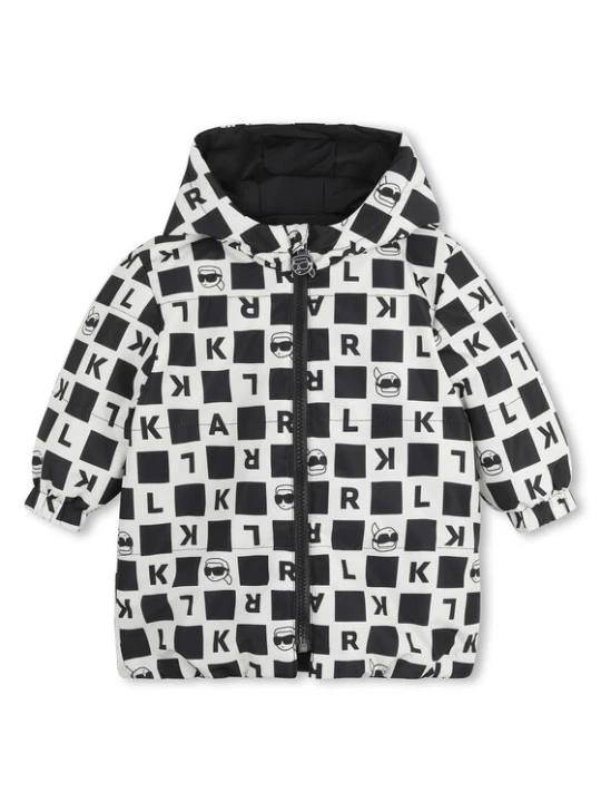 Zdjęcie produktu Karl Lagerfeld Kids Kurtka zimowa Z31480 Beżowy Regular Fit