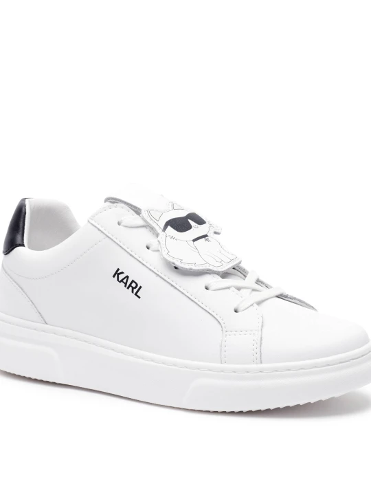 Zdjęcie produktu Karl Lagerfeld Kids Skórzane sneakersy