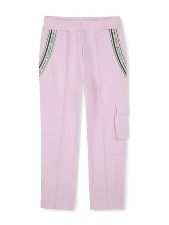 Zdjęcie produktu Karl Lagerfeld Kids Spodnie dresowe Z30451 D Różowy Regular Fit