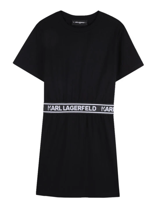 Zdjęcie produktu Karl Lagerfeld Kids Sukienka codzienna Z31152 D Czarny Regular Fit