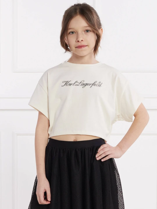 Zdjęcie produktu Karl Lagerfeld Kids T-shirt | Cropped Fit