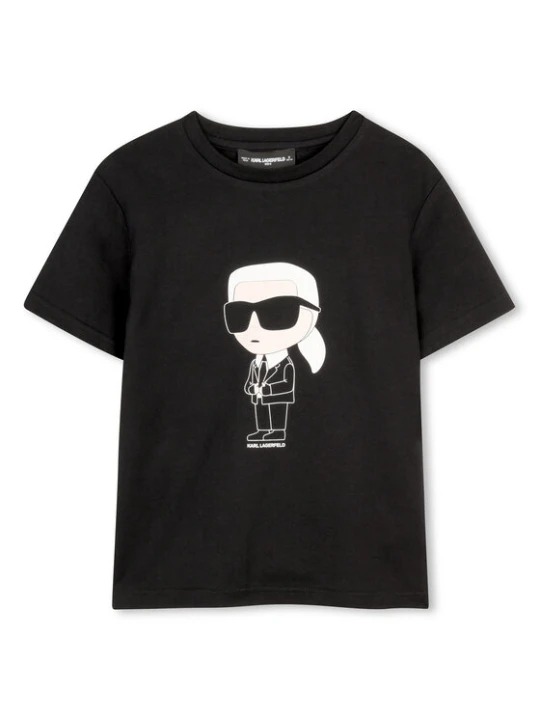 Zdjęcie produktu Karl Lagerfeld Kids T-Shirt Z31096 S Czarny Regular Fit