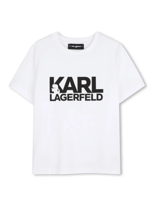 Zdjęcie produktu Karl Lagerfeld Kids T-Shirt Z31098 Biały Regular Fit