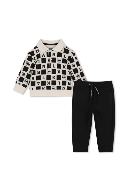Zdjęcie produktu Karl Lagerfeld Kids Zestaw dla niemowląt Z31488 M Czarny Regular Fit