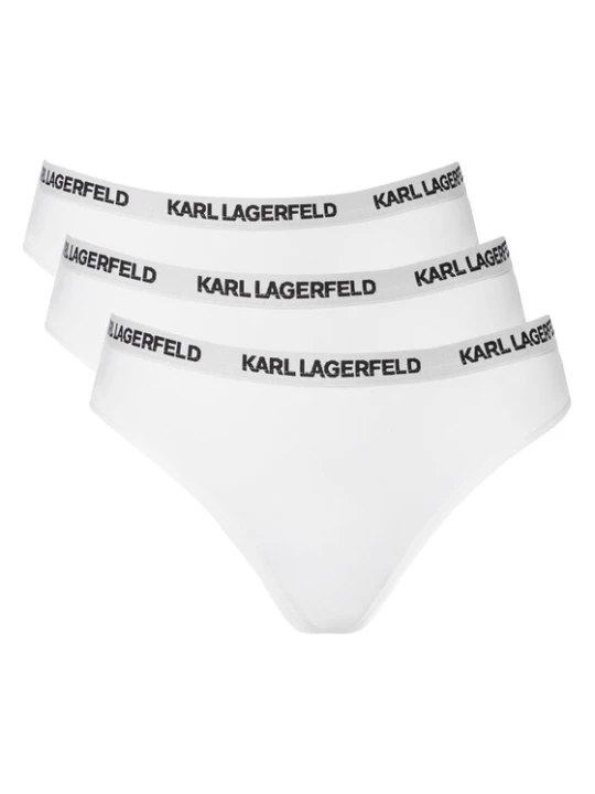 Zdjęcie produktu KARL LAGERFELD Komplet stringów B1W47031 Biały