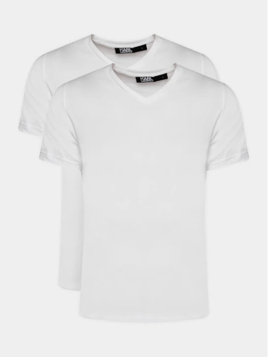 Zdjęcie produktu KARL LAGERFELD Komplet t-shirtów 765001 500298 Biały Slim Fit