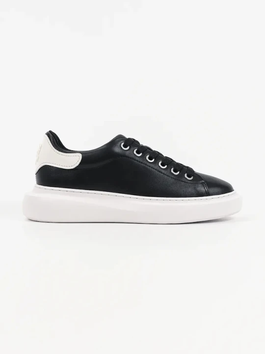 Zdjęcie produktu Karl Lagerfeld Kore sneakersy damskie skórzane czarny