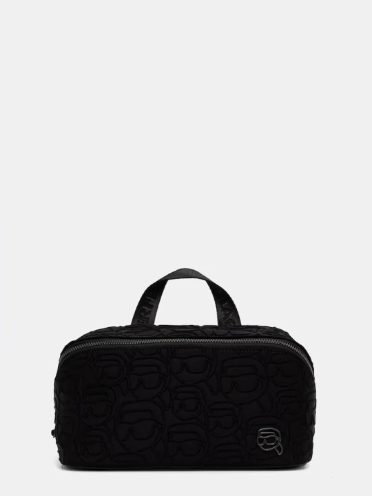 Zdjęcie produktu Karl Lagerfeld kosmetyczka podróżna IKON czarny