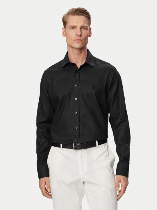 Zdjęcie produktu KARL LAGERFELD Koszula 605084 562791 Czarny Regular Fit