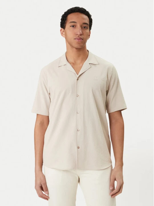 Zdjęcie produktu KARL LAGERFELD Koszula 605942 562034 Beżowy Regular Fit
