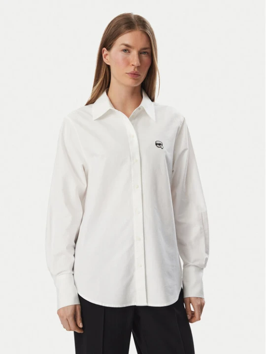 Zdjęcie produktu KARL LAGERFELD Koszula B3W11030 Biały Regular Fit