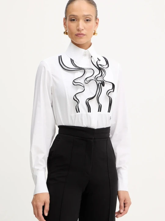 Zdjęcie produktu Karl Lagerfeld koszula bawełniana biały