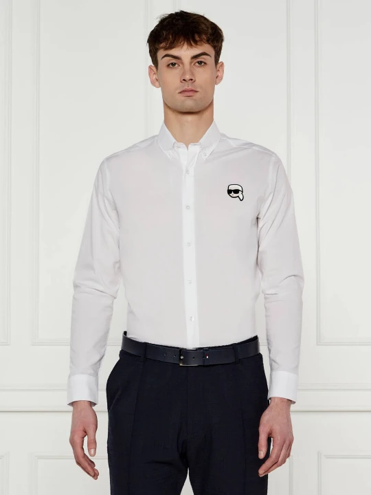 Zdjęcie produktu Karl Lagerfeld Koszula | Casual fit biały